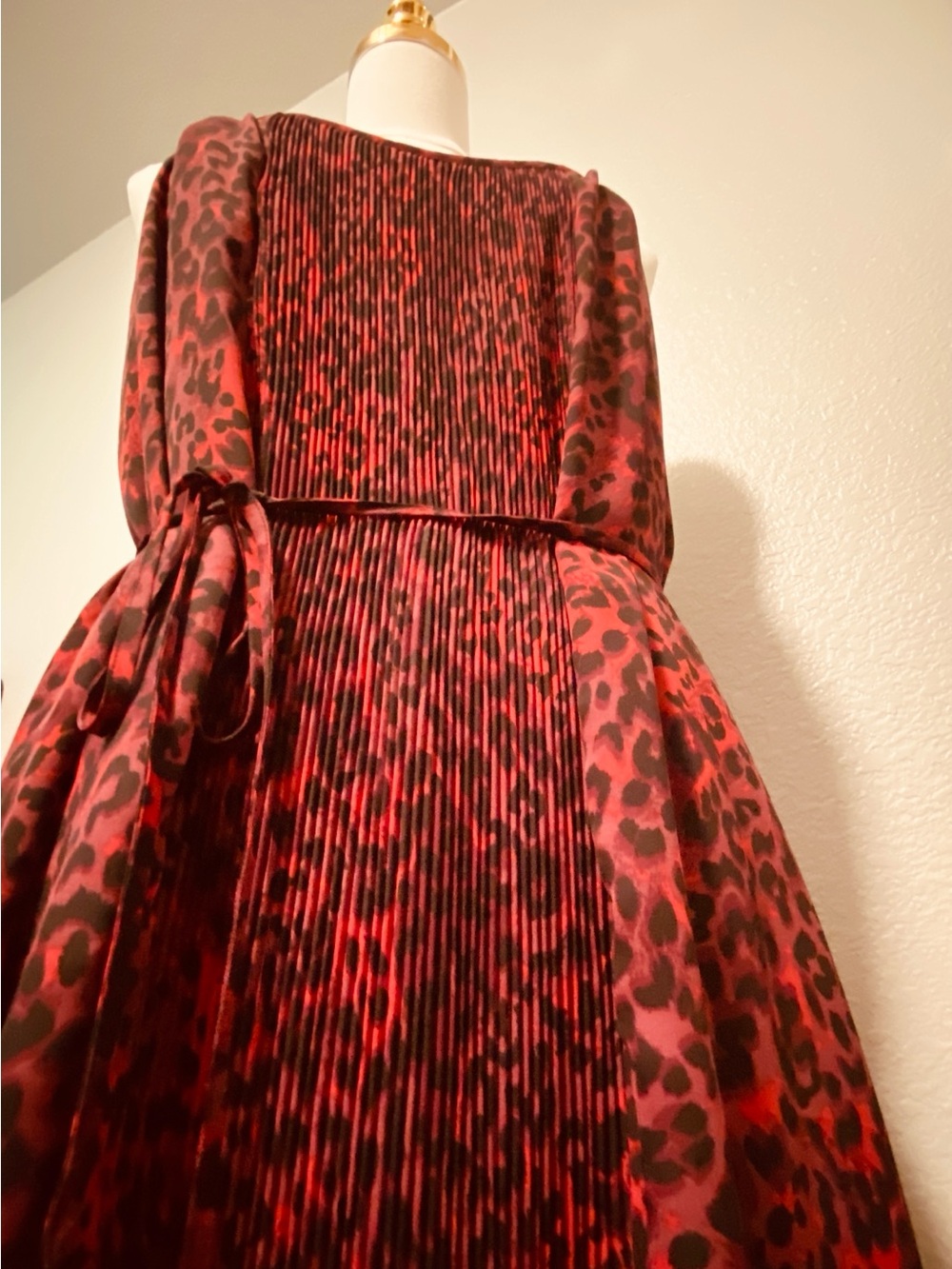 Maurices Red and Black Leopard-Print with a hint of purple